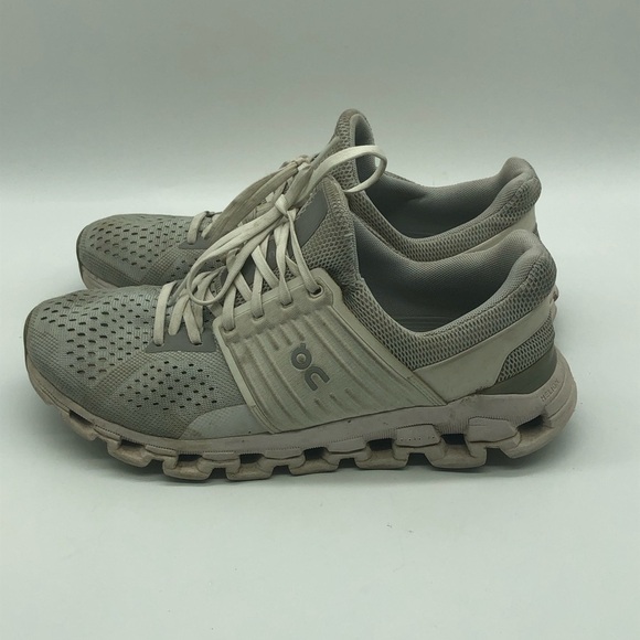 On Cloudswift 3 Running Shoes Women's 8.5 Glacier White Gray Athletic Sneakers - Picture 3 of 7